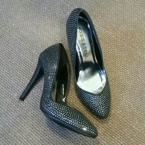 Beautiful  rhinestone heels